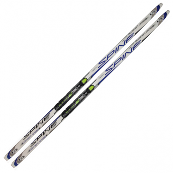 Лыжные комплекты SPINE Concept Cross Wax (Синий) + Крепления SPINE NNN автомат