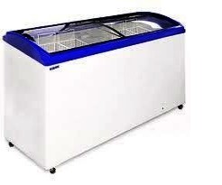 Морозильный ларь Снеж МЛГ-600, низкотемпературный, крышка: гнутое закаленное стекло, 1600*600*830 мм