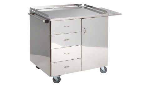 Столик анестезиолога манипуляционный СИа561 МСК-566