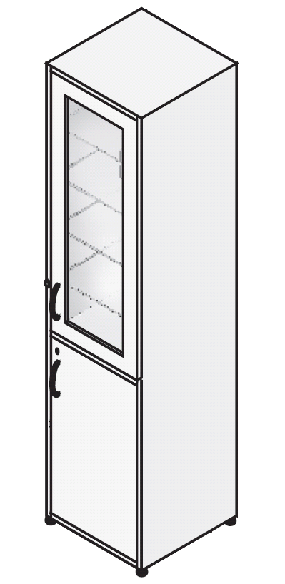 Тумба металлическая с уф-бактерицидным облучателями ШМБ