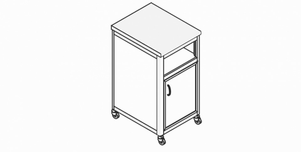 Тумба подкатная МА-11