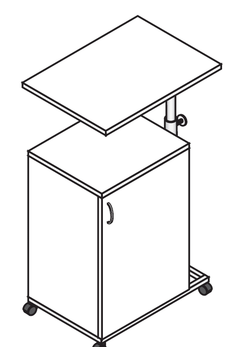 Тумба передвижная ТПМ-1