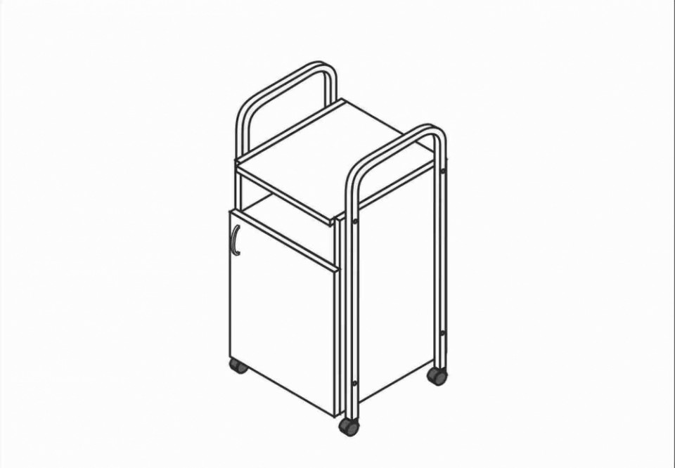 Тумба передвижная ТПМ-2