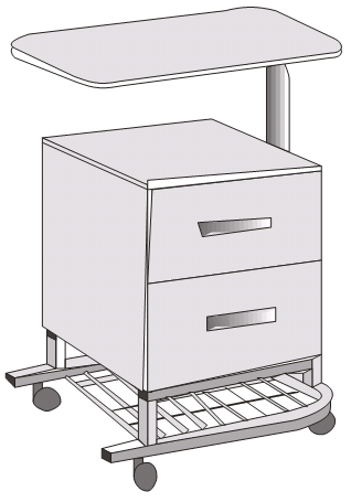 Тумба прикроватная ТМК-05ш