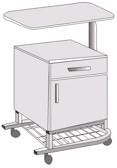 Тумба прикроватная ТМК-10ш