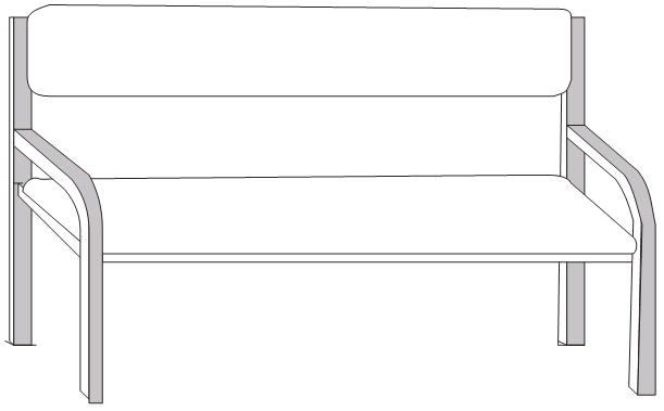 Диван медицинский ДМ-03ш