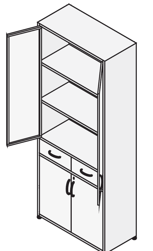Шкаф для медикаментов ШдМ-2/1