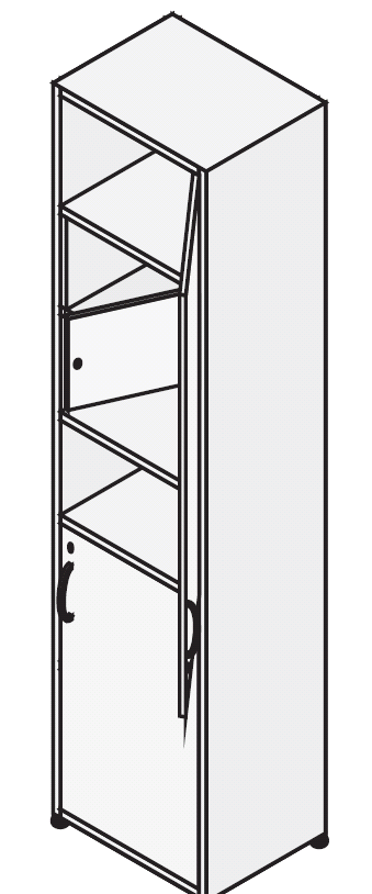 Шкаф для медикаментов с сейфом ШдМп-4