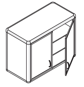 Шкаф навесной МА-Н-1