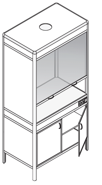 Шкаф вытяжной МА-В-1