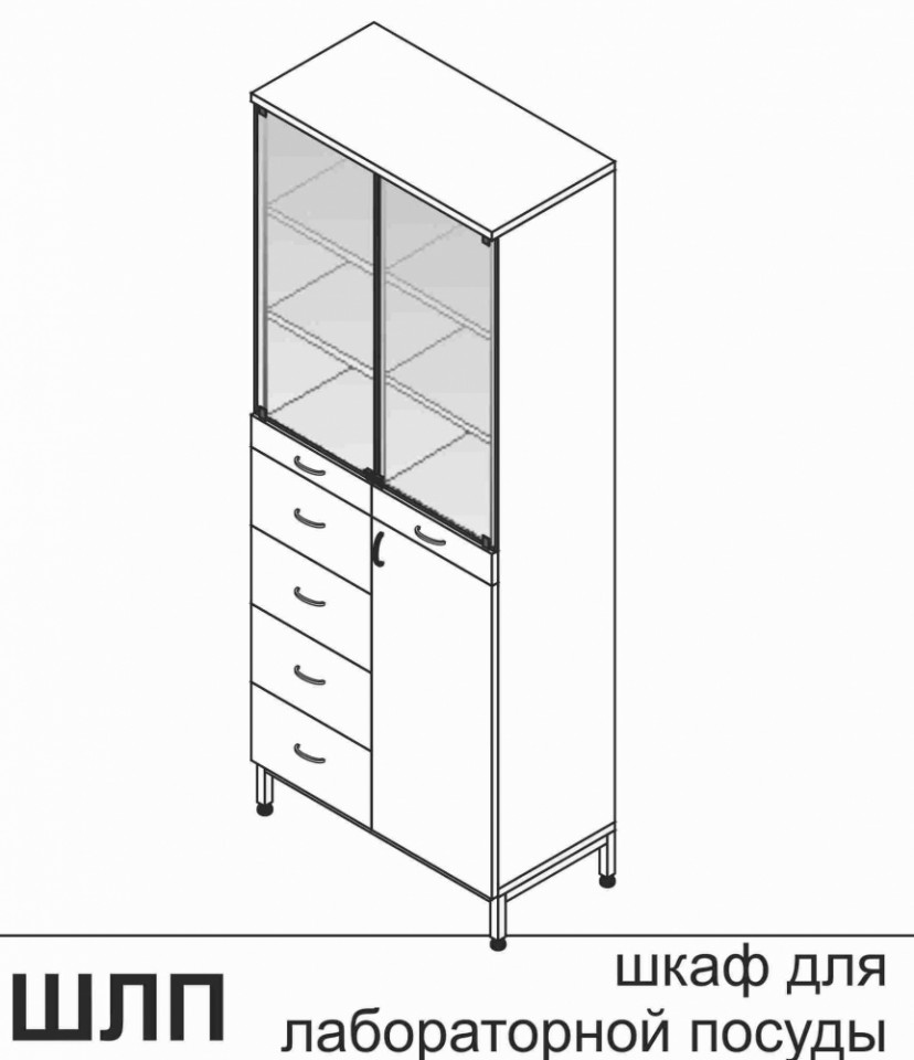 Шкаф для лабороторной посуды ШЛП