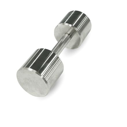 Гантель хромированная, 8 кг