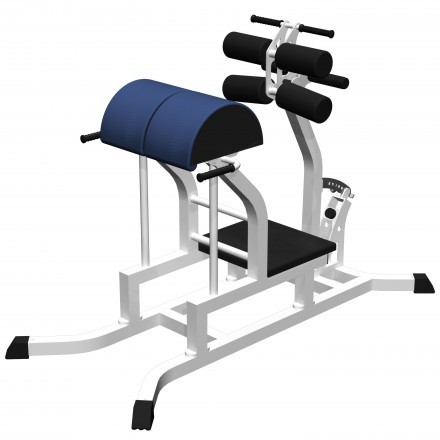 Тренажер для горизонтального разгибания спины с зажимами для ног    (Гиперэкстензия горизонтальная)