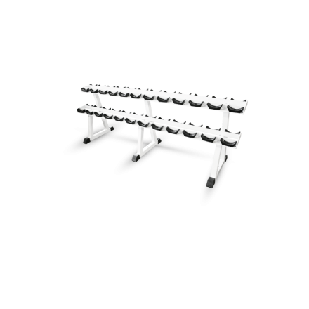 Стойка для хранения профессиональных гантелей на 12 пар