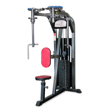 Грудь-машина, задние дельты (грузоблок) (Баттерфляй  ПАК-ДЭК)