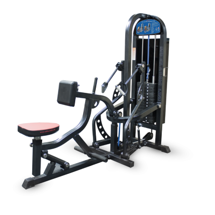 Тяга на себя с упором в грудь (грузоблок)