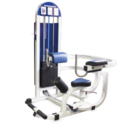 Торс-машина, скручивание (грузоблок)