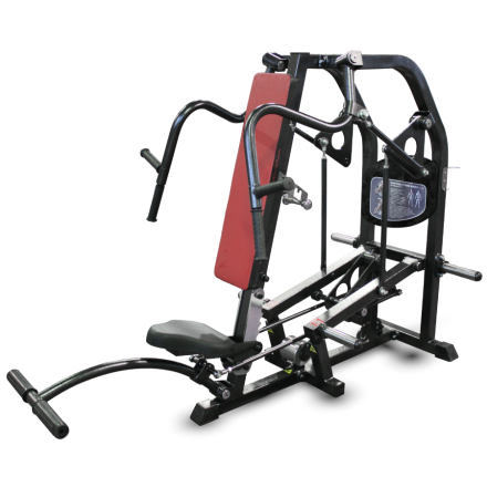 Жим под углом вверх (свободные веса)