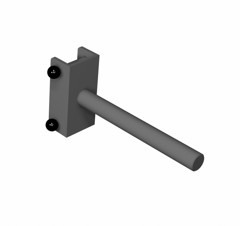 Кронштейн для дисков с фиксатором