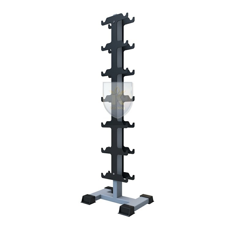 Стойка для профессиональных гантелей вертикальная на 7 пар