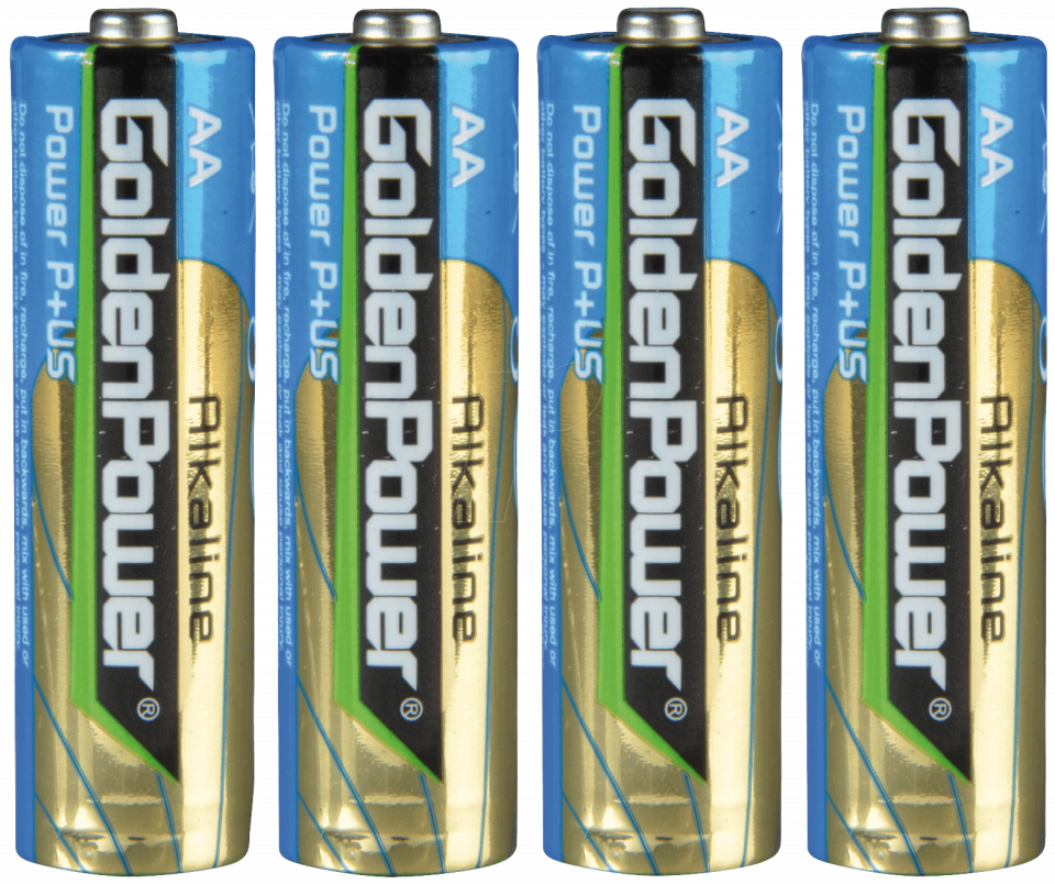 Батарейка LR6 (AA) Golden Power