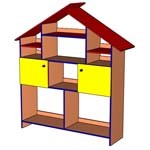 Тумба с крышей 