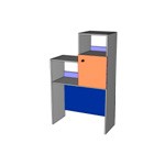 Тумба боковая с нишей 