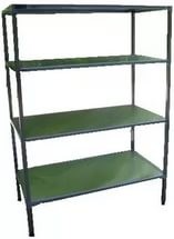 Стеллаж производственный со сплошными полками 800*400*1800