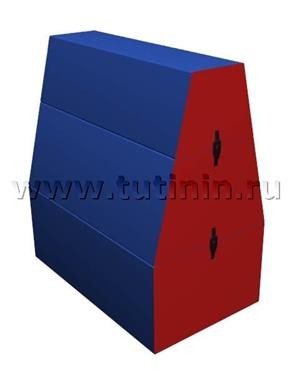 Сборный барьер - 1 100х60х90 см (3 элемента)