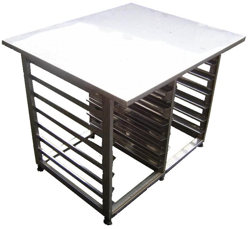 Подставка для пароконвектомата, 850*730*700 мм, 12 уровней