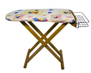 Доска гладильная с подставкой под утюг (длина 60, ш.25, высота 50см.,56 см.)