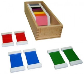 Цветные таблички - ящик № 2