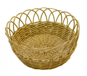 Корзина плетеная для геометрических тел
