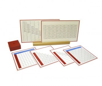 Комплект рабочих и контрольных карт для сложения