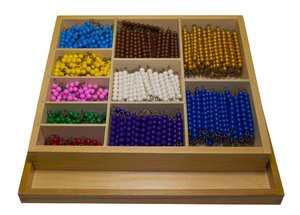 Ящик со стержнями для умножения