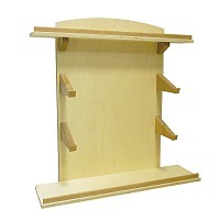 Полка для металлических рамок - вкладышей, подставок для цветных карандашей, подставки для трех карандашей, ящика для бумаги