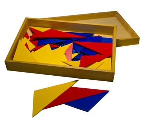 Треугольники для работы с прилагательными