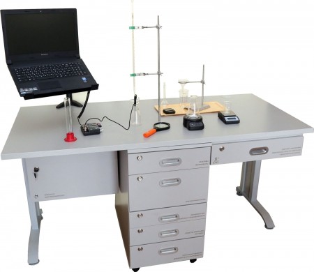 Лабораторный комплекс для учебной практической и проектной деятельности по БИОЛОГИИ И ЭКОЛОГИИ (ЛКБЭ, столешница из ЛДСП)