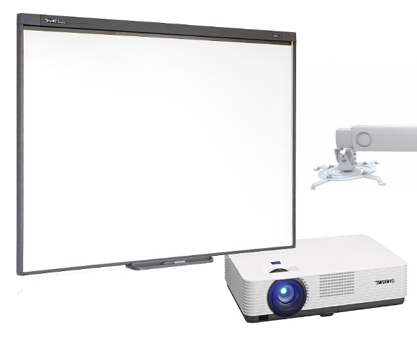Интерактивная доска SB480 с проектором VPL-DX240 и креплением DSM-14Kw