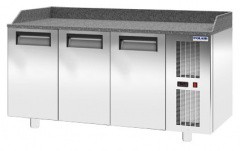 Стол для пиццы Polair TM3pizza-GC, 
среднетемпературный, 1630*605*850/ 1000