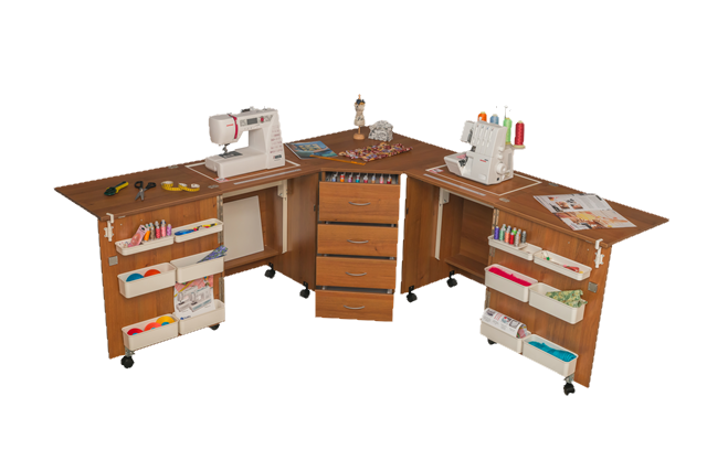 Стол для швейной машины и оверлока Комфорт 6L