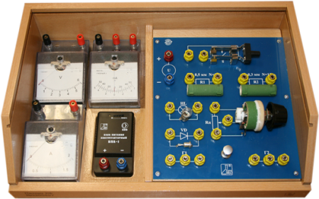ФГОС комплект. Лабораторный комплект по электродинамике (с БПА)