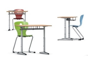 Парта одноместная Uno-M-Step, 700*500 мм