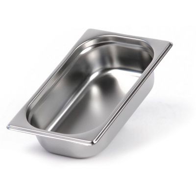 Гастроёмкость 0,8мм 1/4 Н40 нержавеющая сталь