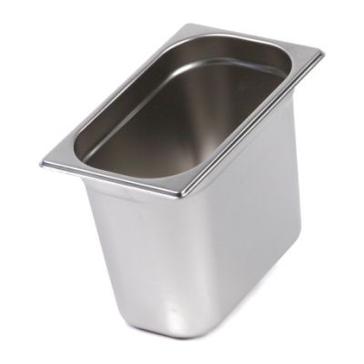 Гастроёмкость 0,8мм 1/4 Н200 нержавеющая сталь