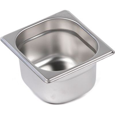 Гастроёмкость 0,8мм 1/6 Н100 нержавеющая сталь