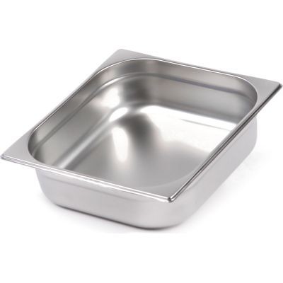 Гастроёмкость 0,8мм 2/3 Н100  327*353*100 нержавеющая сталь