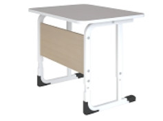Стол ученический одноместный, регулируемый усиленный каркас, 700*500 мм