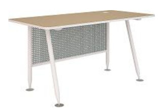 Стол для учителя с перфорированной царгой, 1200*650*750 мм