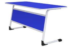Стол ученический двухместный, 1200*500 мм